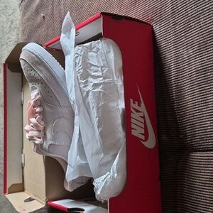 Nike Court Vision,Orange Pearl Suede, Wmn Size 6.5, EUC